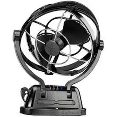Sirocco II, 12V Gimbal Fan Blk